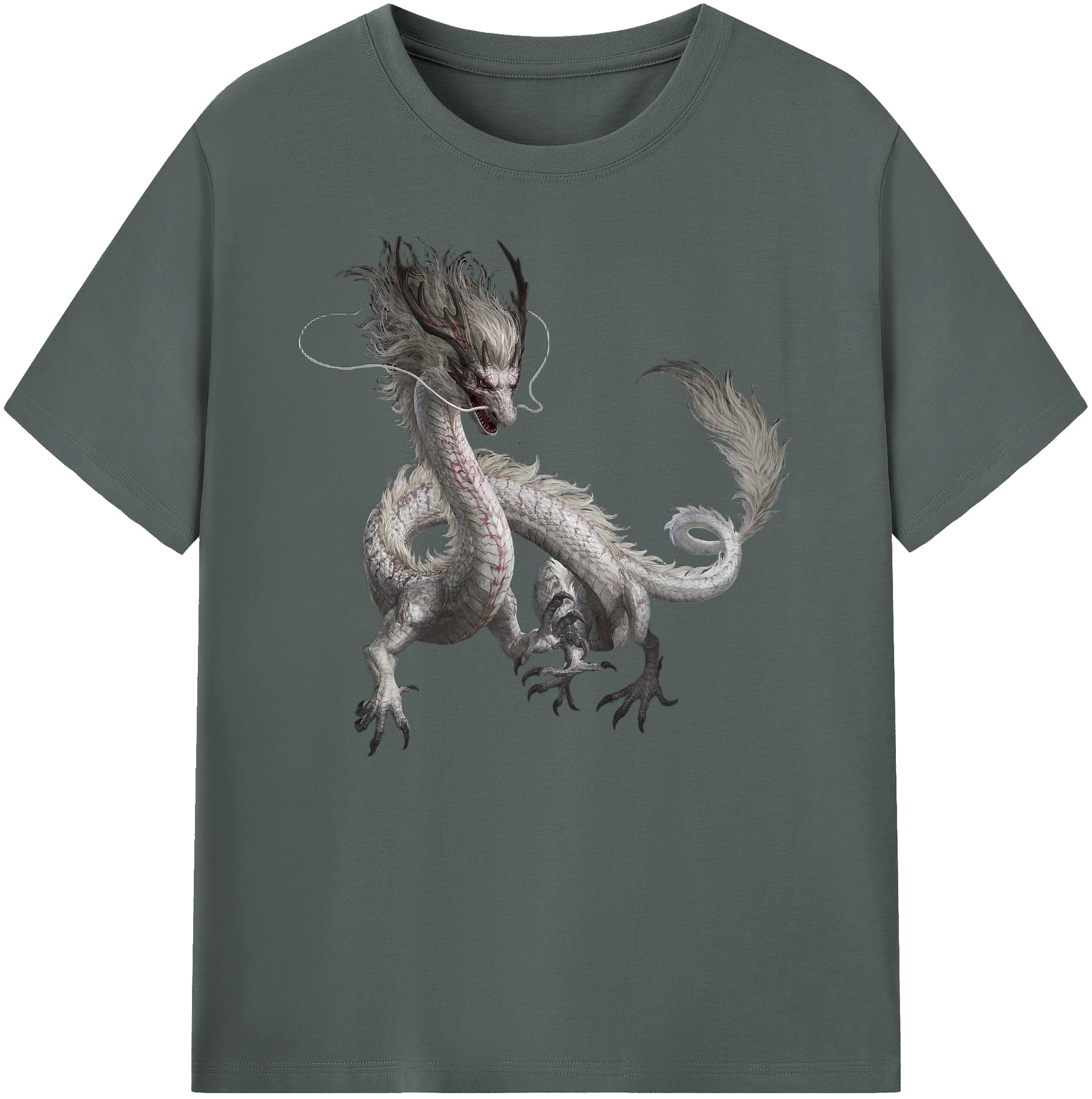 （画像用） Ne Zha 2 ナタ 魔童の大暴れ 綿100％ メンズ半袖Tシャツ｜肌触りやわらか＆通気性